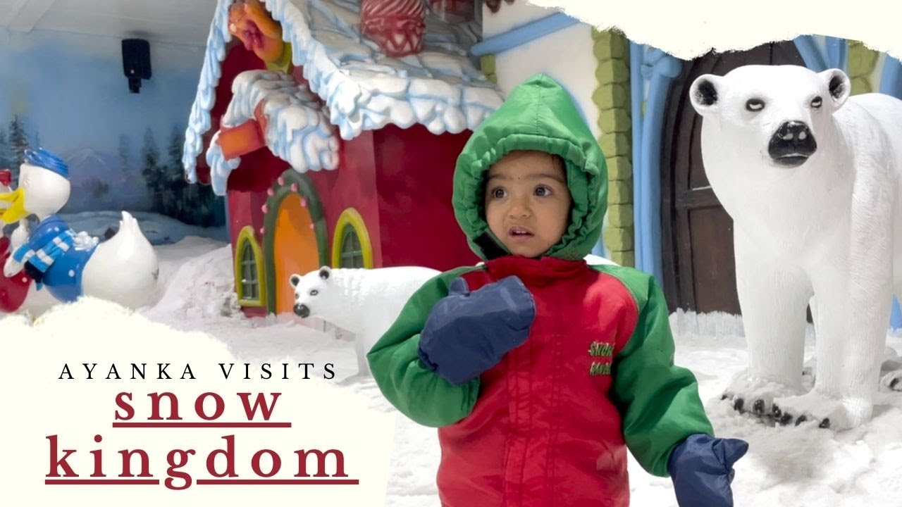 Ayanka Visits Snow Kingdom | Her first time playing with Snow | Growing with Ayanka