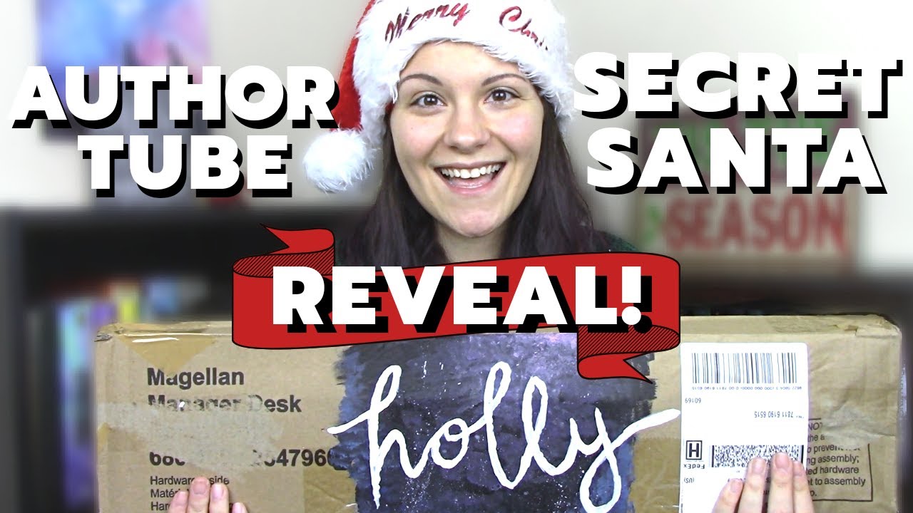 AuthorTube Secret Santa Unboxing!
