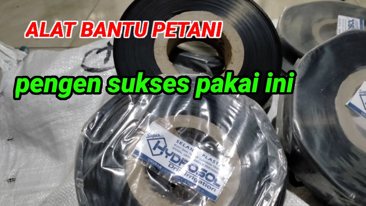 PEMBAHASAN TENTANG SELANG DRIPS IRIGASI || trik bkr pertanian