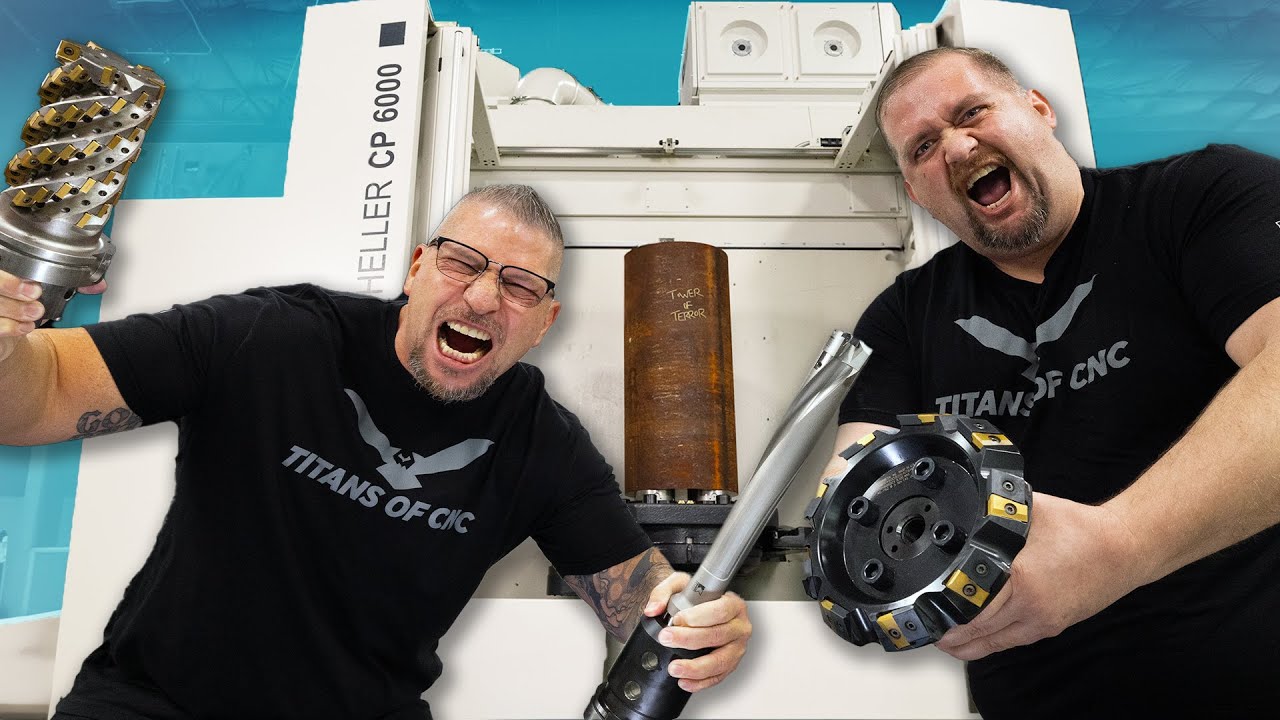 Destroying Material in Heller CNC Machines | Compilation