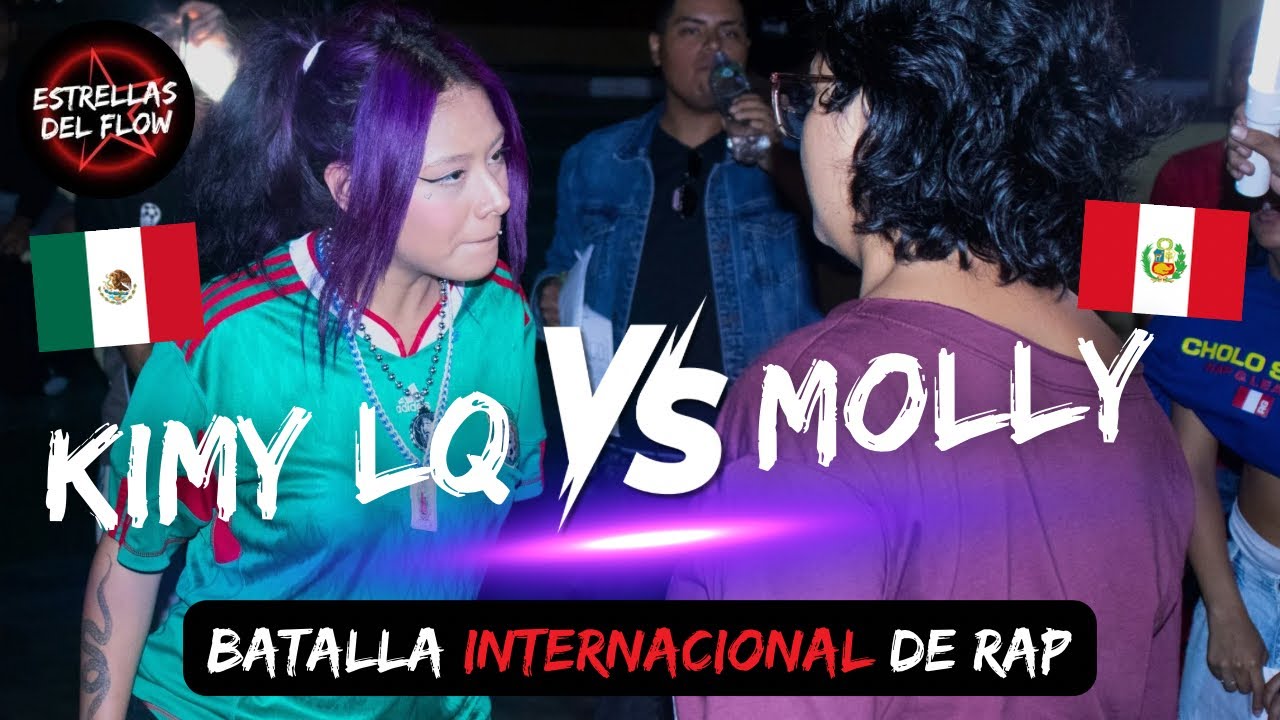 🇲🇽KIMY LQ vs MOLLY🇵🇪 MEXICANA VS PERUANA | Batallas de rap freestyle | Octavos Estrellas Del Flow⭐️