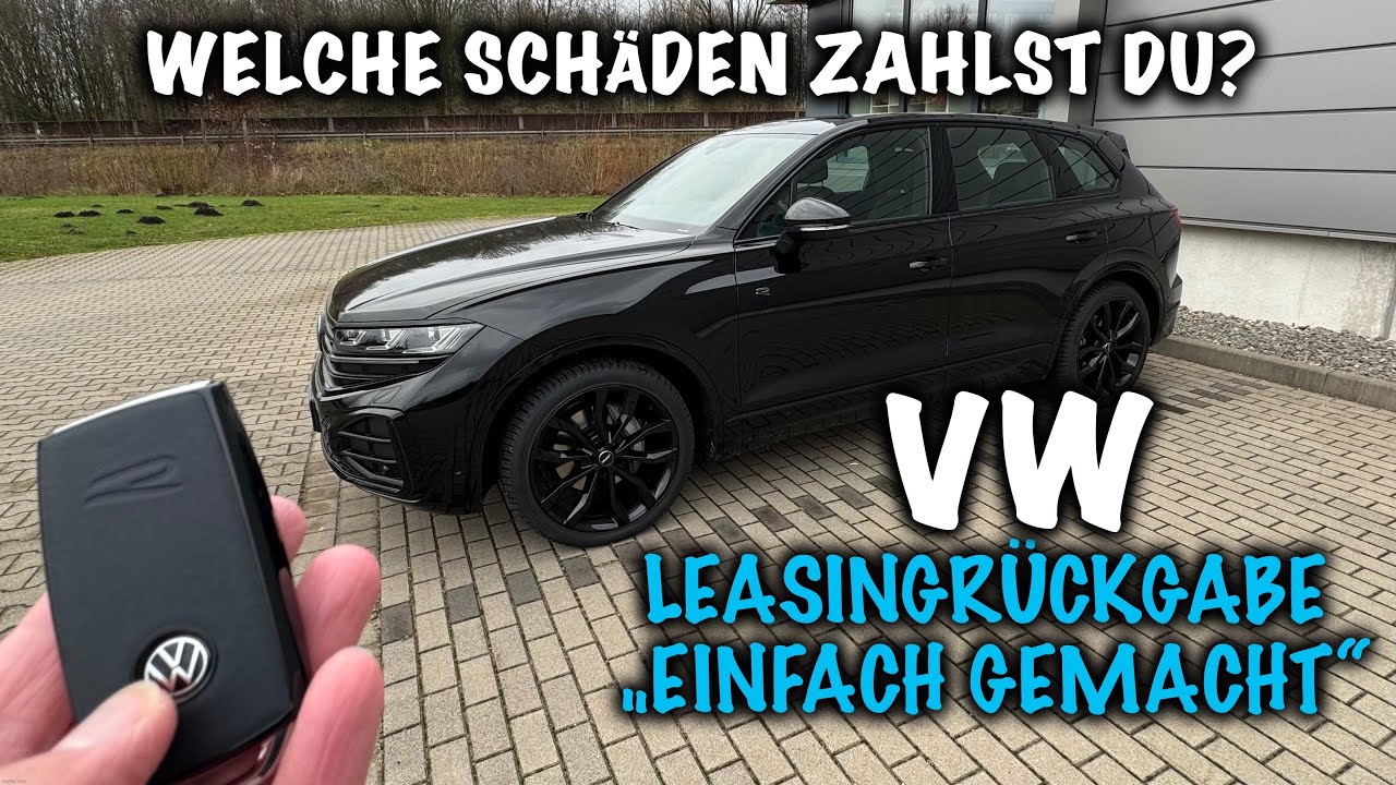 Leasing Rückgabe Ratgeber - inkl. VW Schadenskatalog