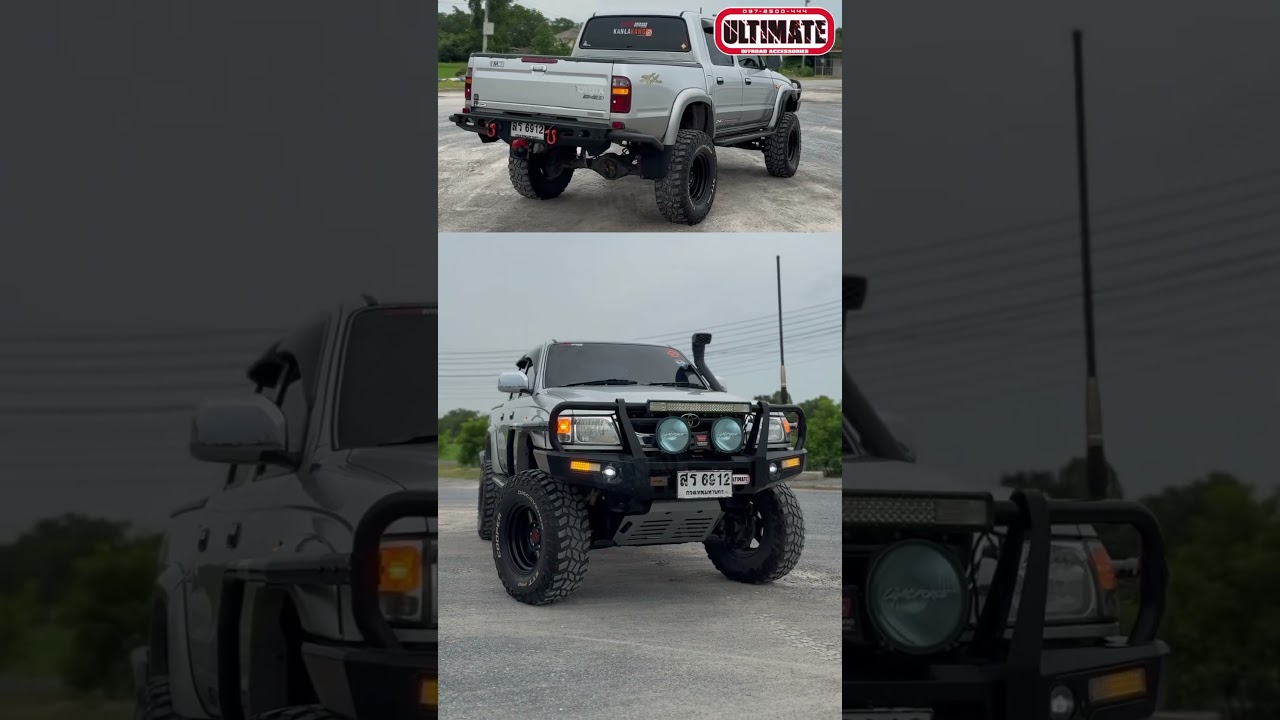 TOYOTA HILUX TIGER SPORT CRUISER LIFT KIT 4 INCH ARB🇦🇺 WARN🇺🇸 LIGHTFORCE🇦🇺 TE37🇯🇵 COOPER🇺🇸