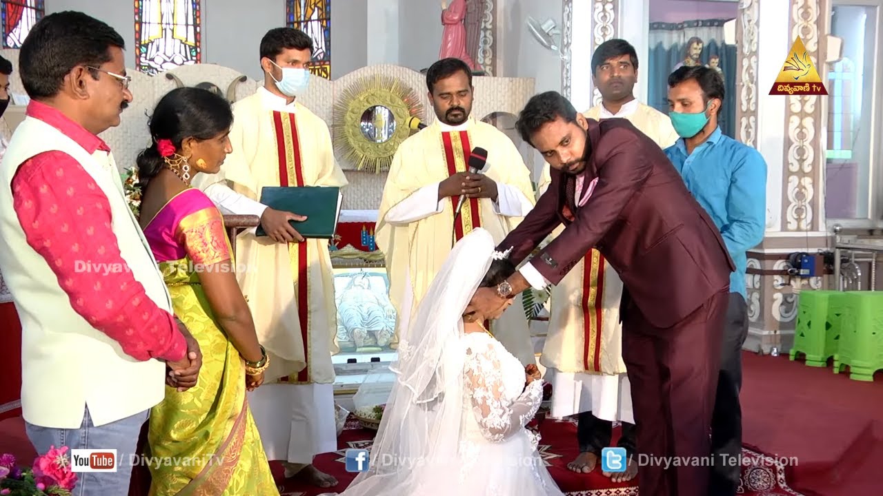 ARPITHA WITH ABHILASH MARRIAGE | BISHOP UDUMULA BALA | FATHIMA MATHA CATHEDREL | WARANGAL