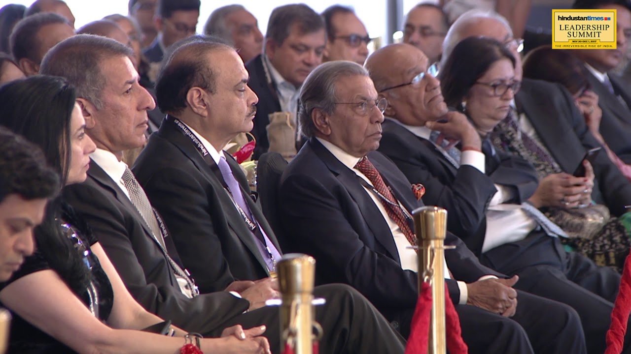 HT Leadership Summit 2017 || Mukesh Ambani's prediction for India's growth