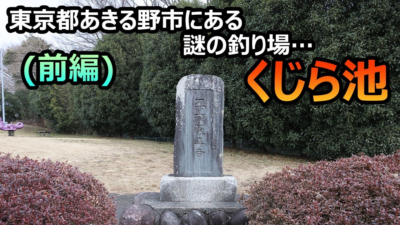 【お散歩】謎の釣り場　くじら池 #あきる野市 #くじら池 #釣り場
