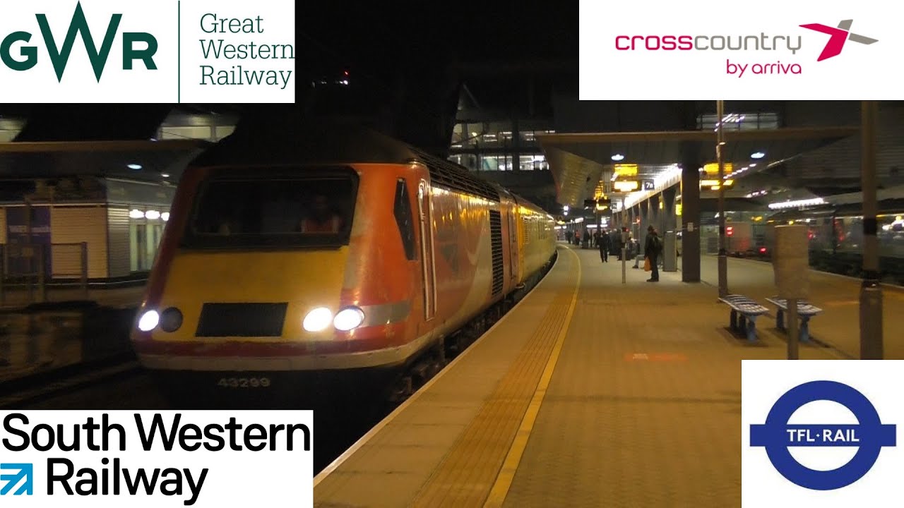Trains at Reading, GWML - 13th January 2022