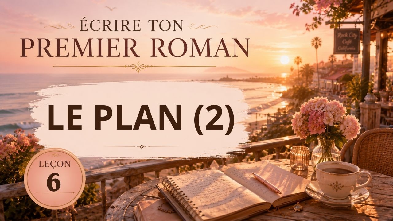 6/14 &mdash; &Eacute;CRIRE TON PREMIER ROMAN : Planifier ton roman (m&eacute;thode simple &ndash; partie 2)