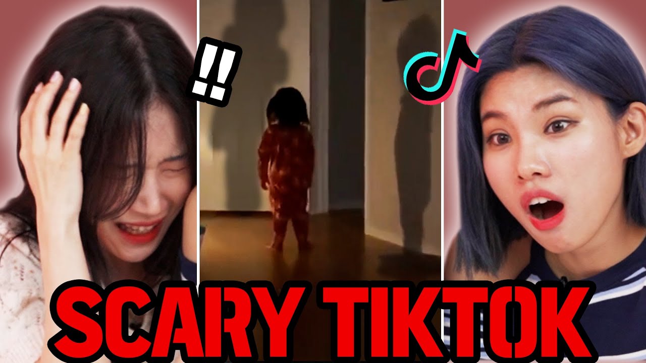 Korean Girls React to Most Scary TikTok