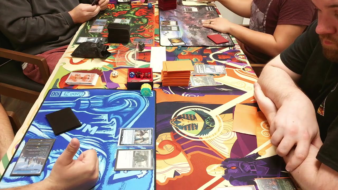 Competitive EDH Local Tournament Top Table Round 2