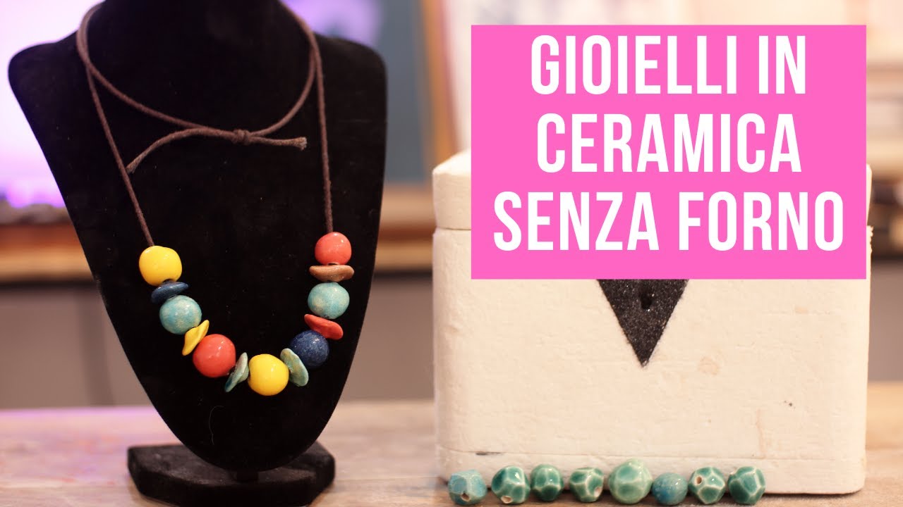 Come Realizzare una Collana in Ceramica in Casa con il FORNETTO MAGICO!