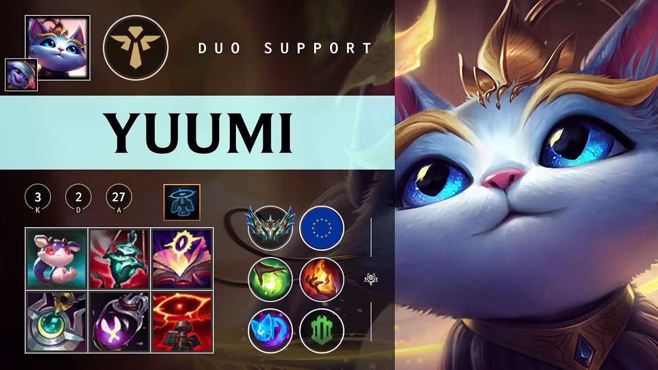 Yuumi Support vs Galio - EUW Challenger Patch 26.01