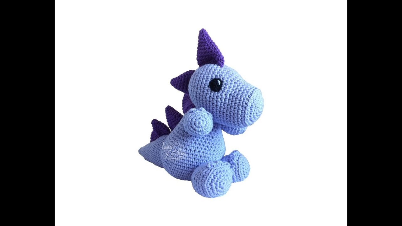 Tutorial Dragon Amigurumi 2-3 (English subtitles)