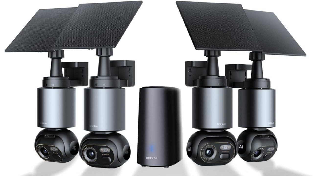 BOTSLAB Security Cameras Wireless Outdoor