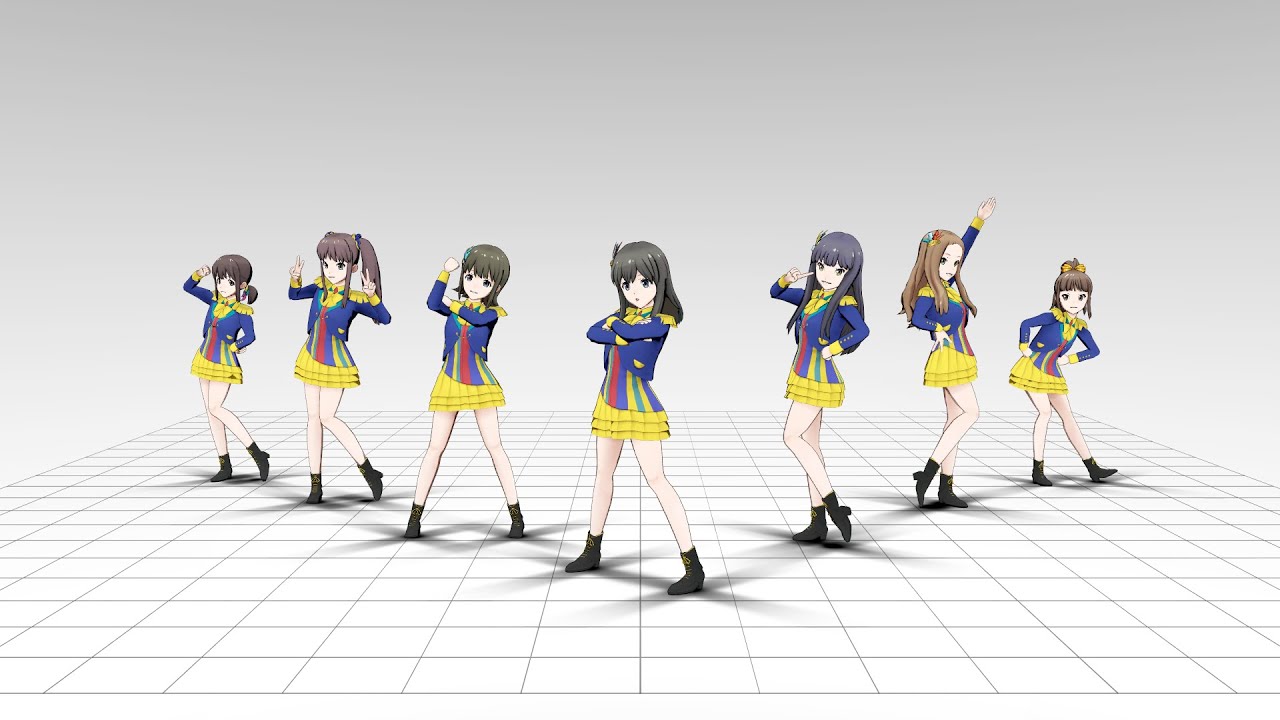 【MMD 1080/60FPS】7 Girls War (Short Ver.)【Miracle Girls Festival -Wake Up, Girls!- MOTION DL】