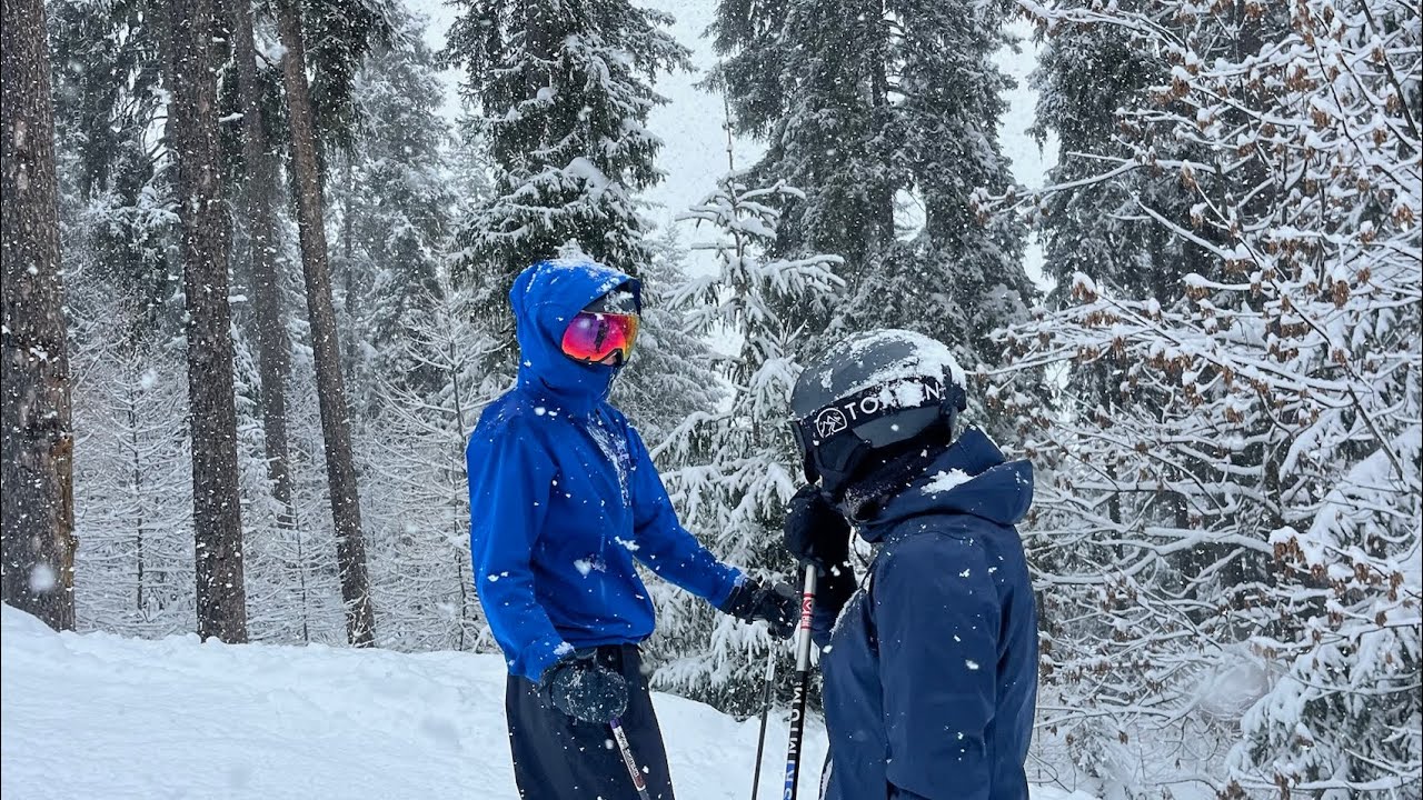 Les Demoulin’s font du ski 