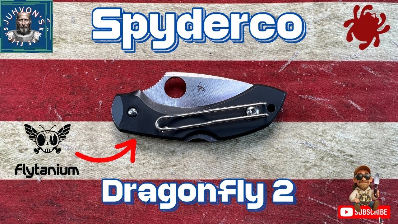 Small Knife, BIG Personality 🔥 Spyderco Dragonfly 2 Review (Why This Tiny EDC Is a Legend)
