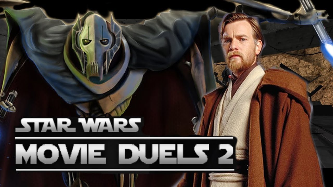 Obi Wan vs General Grievous Utapau   Star Wars Movie Duels Remastered
