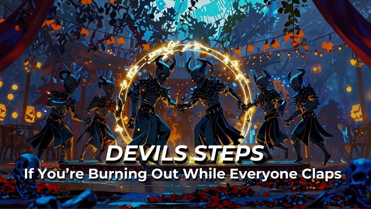 If You Smile While the Fire Eats You Alive | Underworld Vibes &ndash; Devil&rsquo;s Steps (Lyrics)