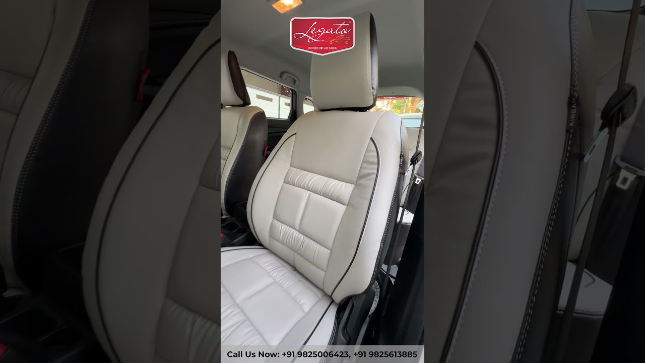 Maruti Brezza with Installed Legato Premium Seat Covers &ndash; Comfort Meets Elegance #legatoseatcovers