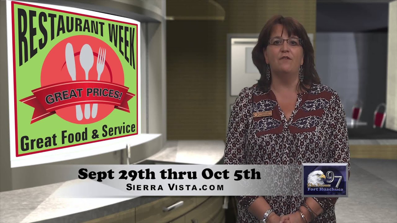 Restaurant Week Sept 29th - Oct 5th