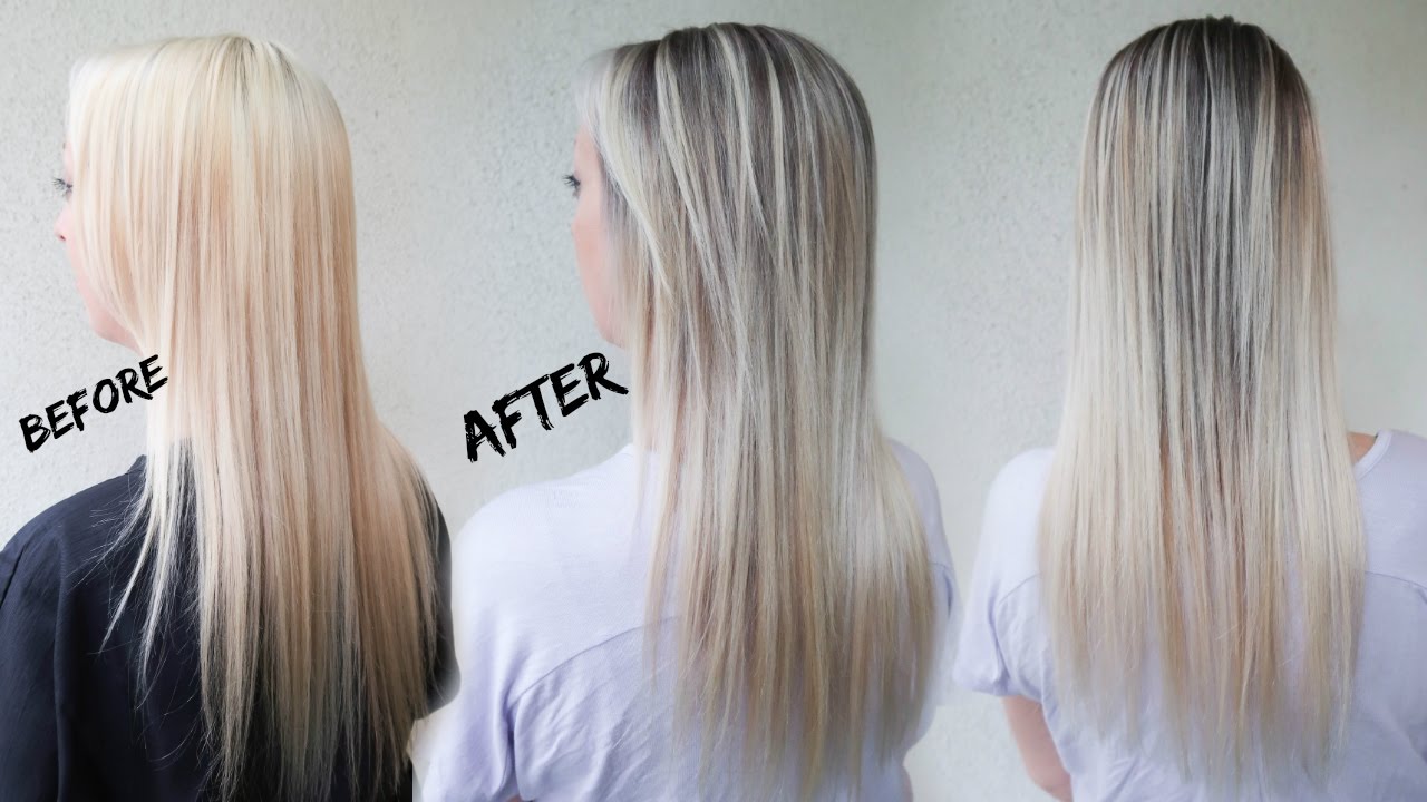 How to Reverse Balayage A.K.A. Smudge Root | Ft. Redken Blur Brush