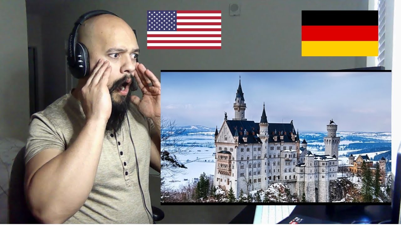 American Reacts To Neuschwanstein The Reality of Building Fantasy | Germany Travel Guide
