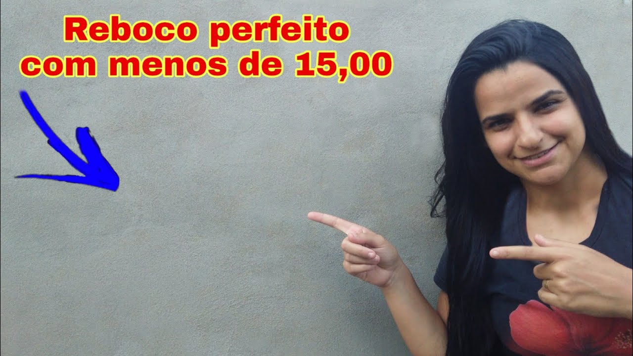 Reboco com argamassa - Como fazer reboco com argamassa - Reboco na parede com argamassa