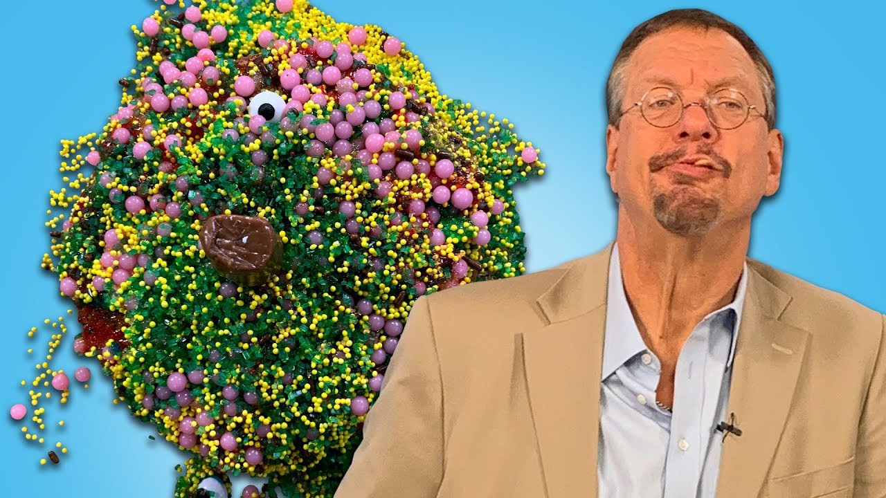 Penn Jillette Decorates a Cookie of His Magic Partner Teller | Treat Yourself | Allrecipes.com