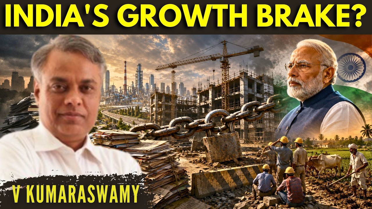 India's Growth Engine Stuck? Land Laws, Manufacturing & Jobs Crisis &bull; V Kumaraswamy