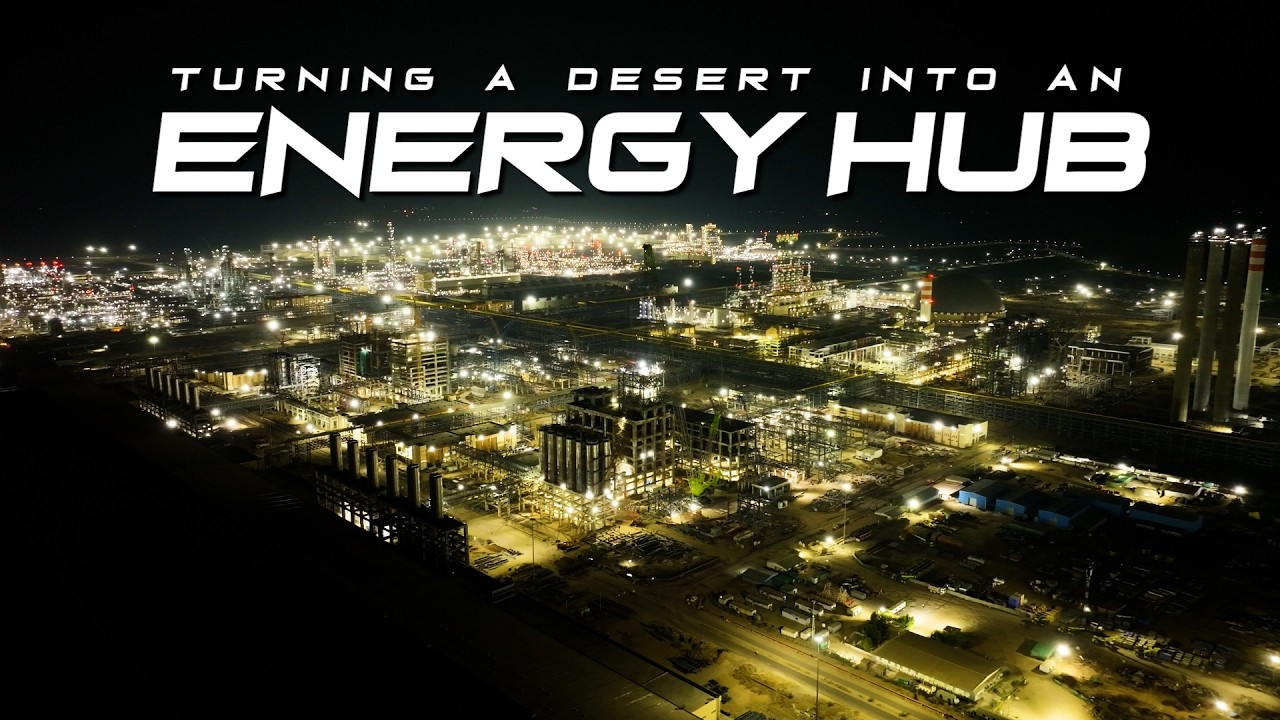 Индийский центр нефтепереработки и нефтехимии в пустыне | Megha Engineering
