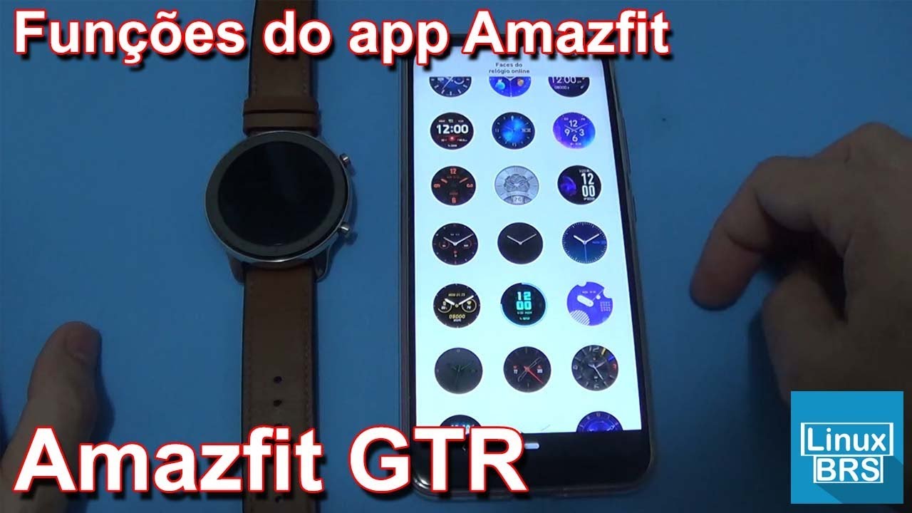 🔘 Amazfit GTR - Funções do aplicativo Amazfit