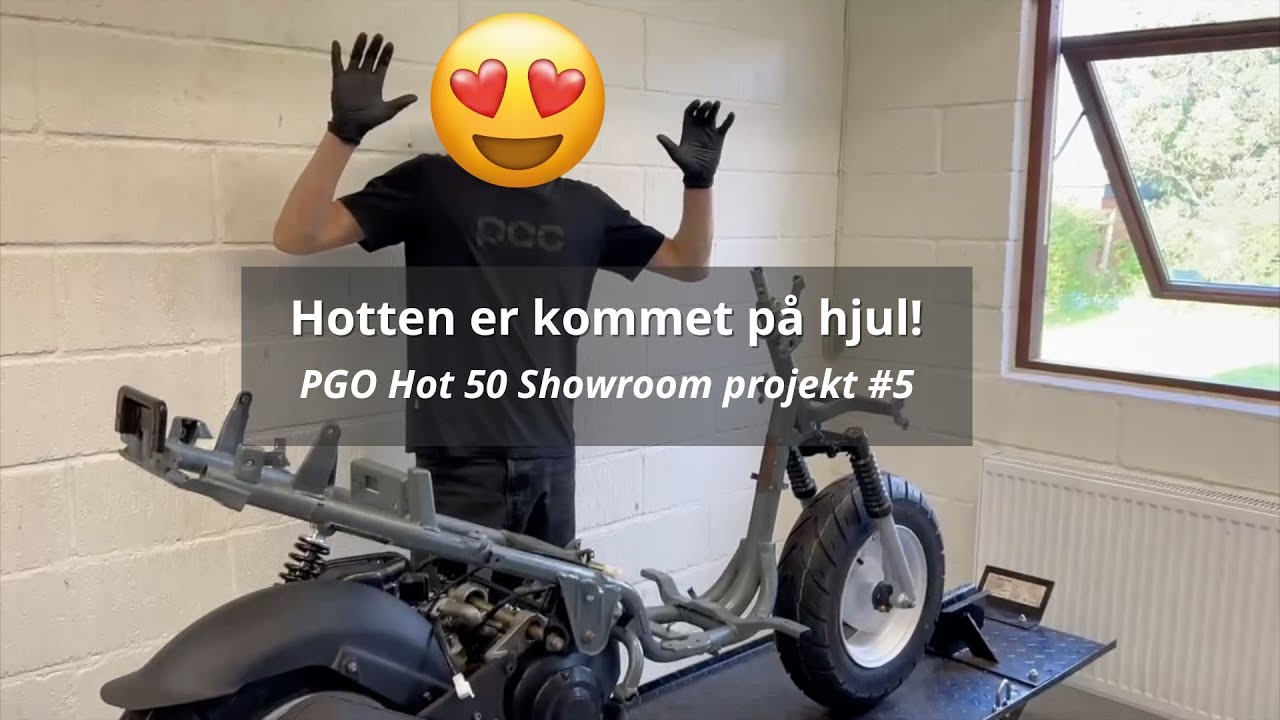 Endelig sker det: Vi bygger Hotten op! // PGO Hot 50 Showroom Projekt #5