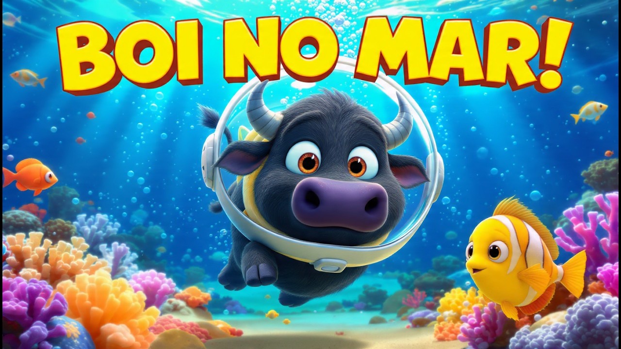 Boi da Cara Preta no Fundo do Mar 🌊🐮 | Super Coletânea De Musicas Infantis Para se Divertir!