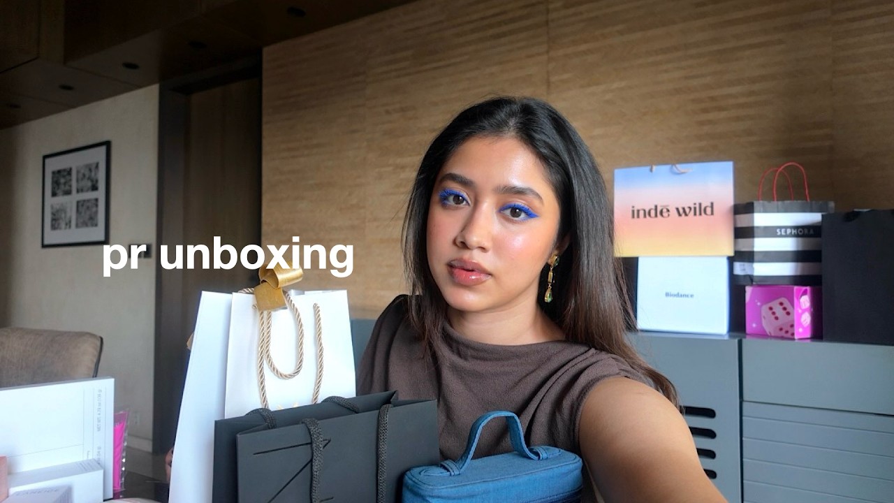 Unboxing all the PR packages I've received off late