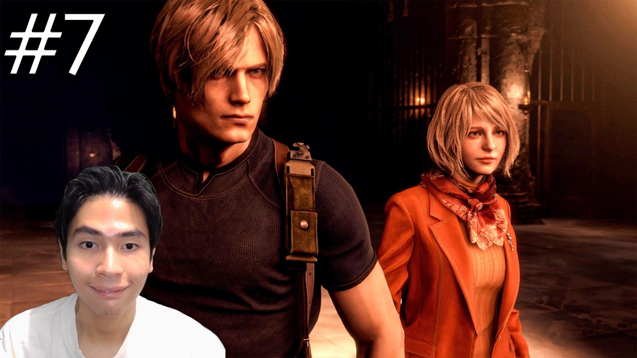 LEON DAN ASHLEY MAIN DI KASTIL  - Resident Evil 4 REMAKE part 7