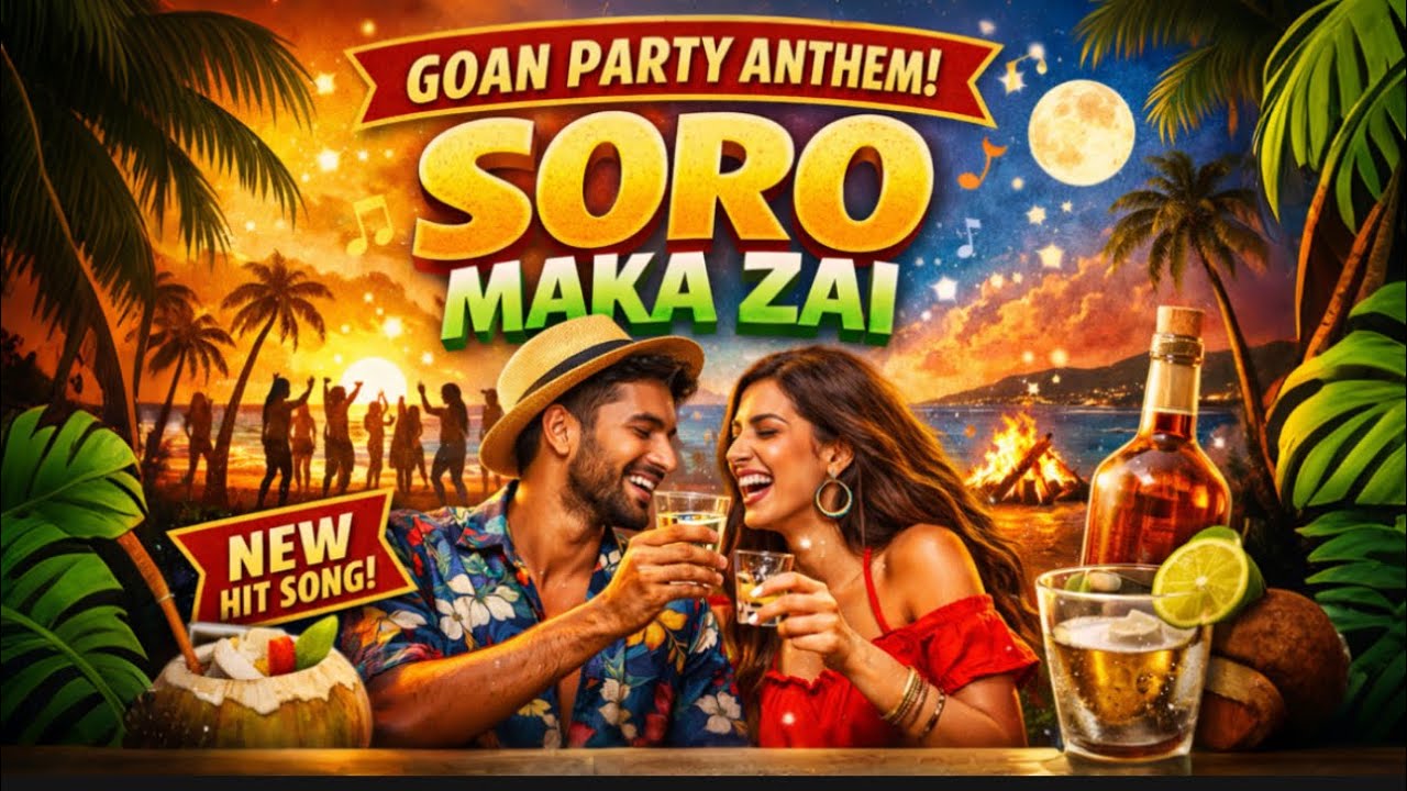 Soro Maka Zai | Goan Party Anthem 2026 🎉 Tropical Dance Hit -MSDelight Music 