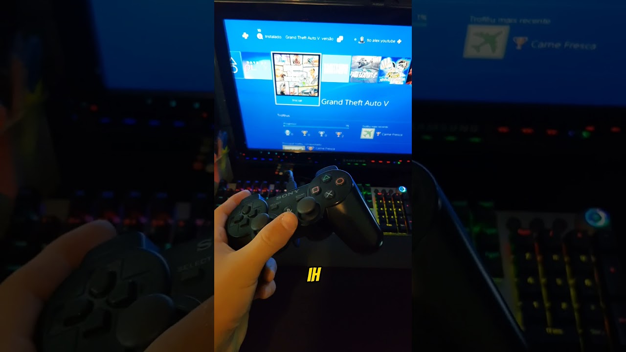 DUALSHOCK 3 NO PS4 FUNCIONA? #shorts #fy #fyp