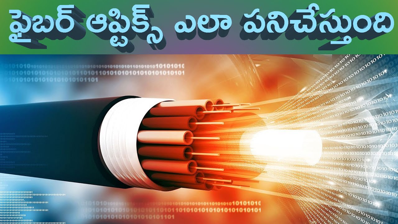 Optical Fiber || Backbone of Internet || Explained || in Telugu