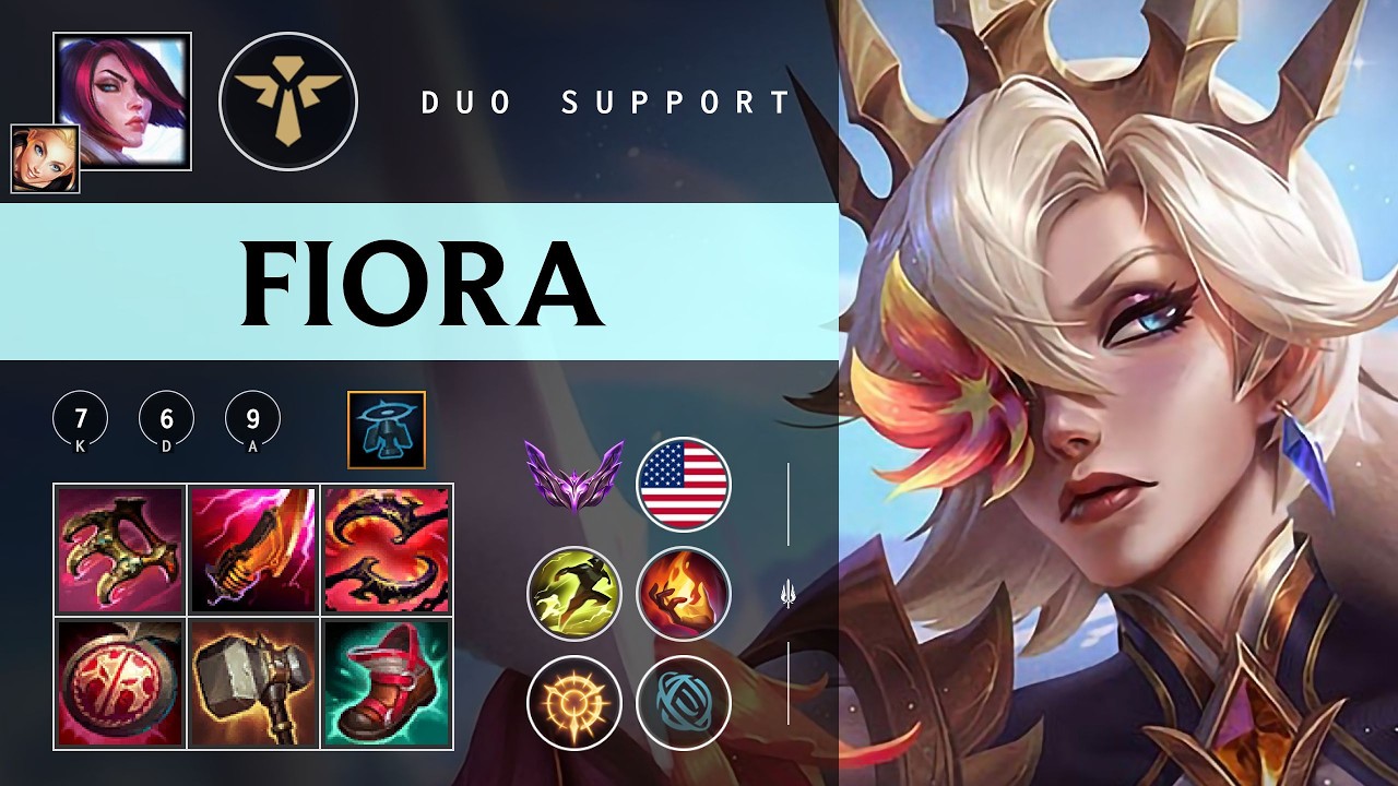Fiora Support vs Nautilus - NA Master Patch 26.03