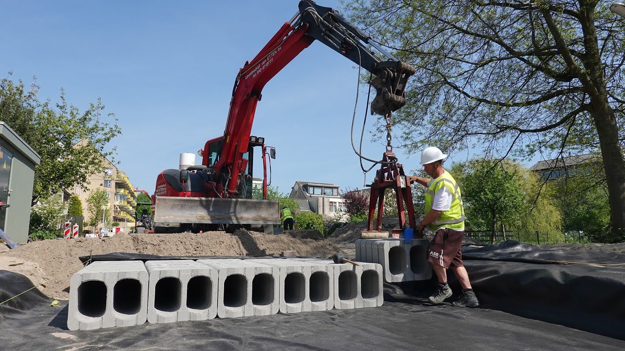 Bufferblock; Ondergrondse waterberging ter voorkoming van wateroverlast en droogte