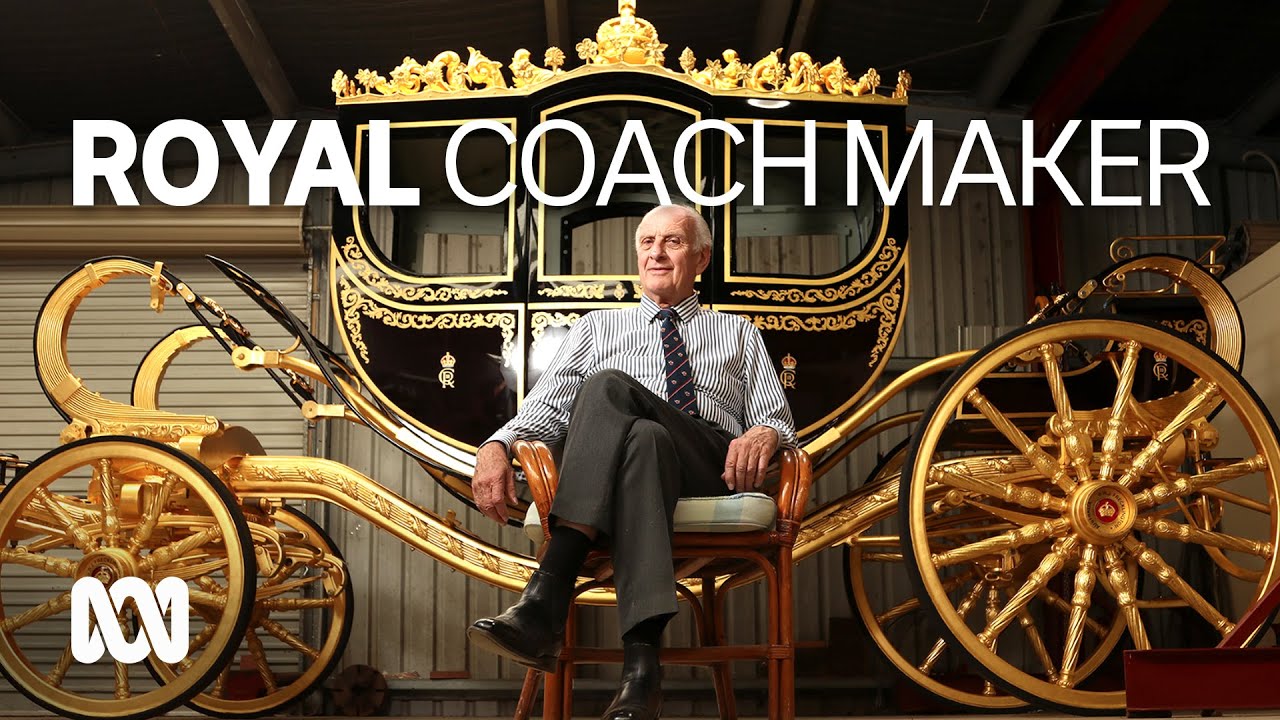 Last royal coach maker completes final work, fit for King Charles III 👑 | ABC Australia
