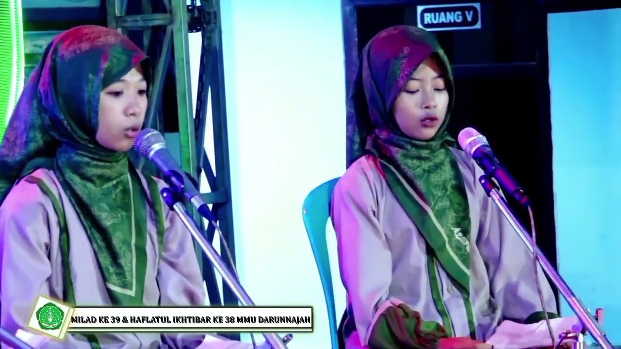 penampilan spektakuler dari santriwati mmu darunnajah milad ke 39 