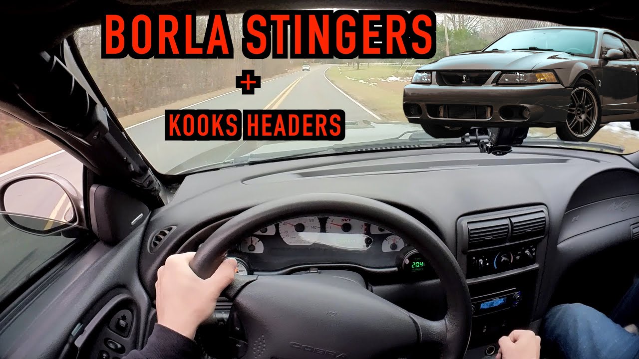 Чистый звук | Mustang Terminator Cobra POV Borla Stingers + Kooks Headers