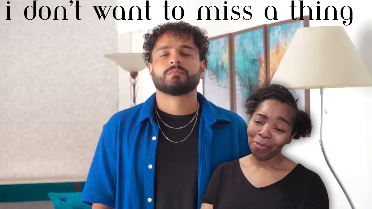 I Don't Want To Miss a Thing - Gabriel Henrique (Cover Aerosmith) reaction