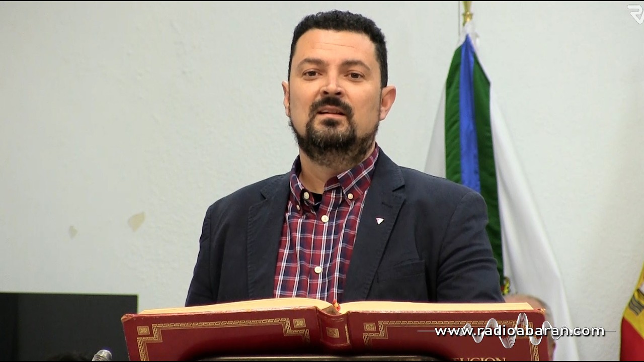Toma de posesión de Juan Carlos Moreno Valero como nuevo concejal de IU en el Ayuntamiento de Abarán