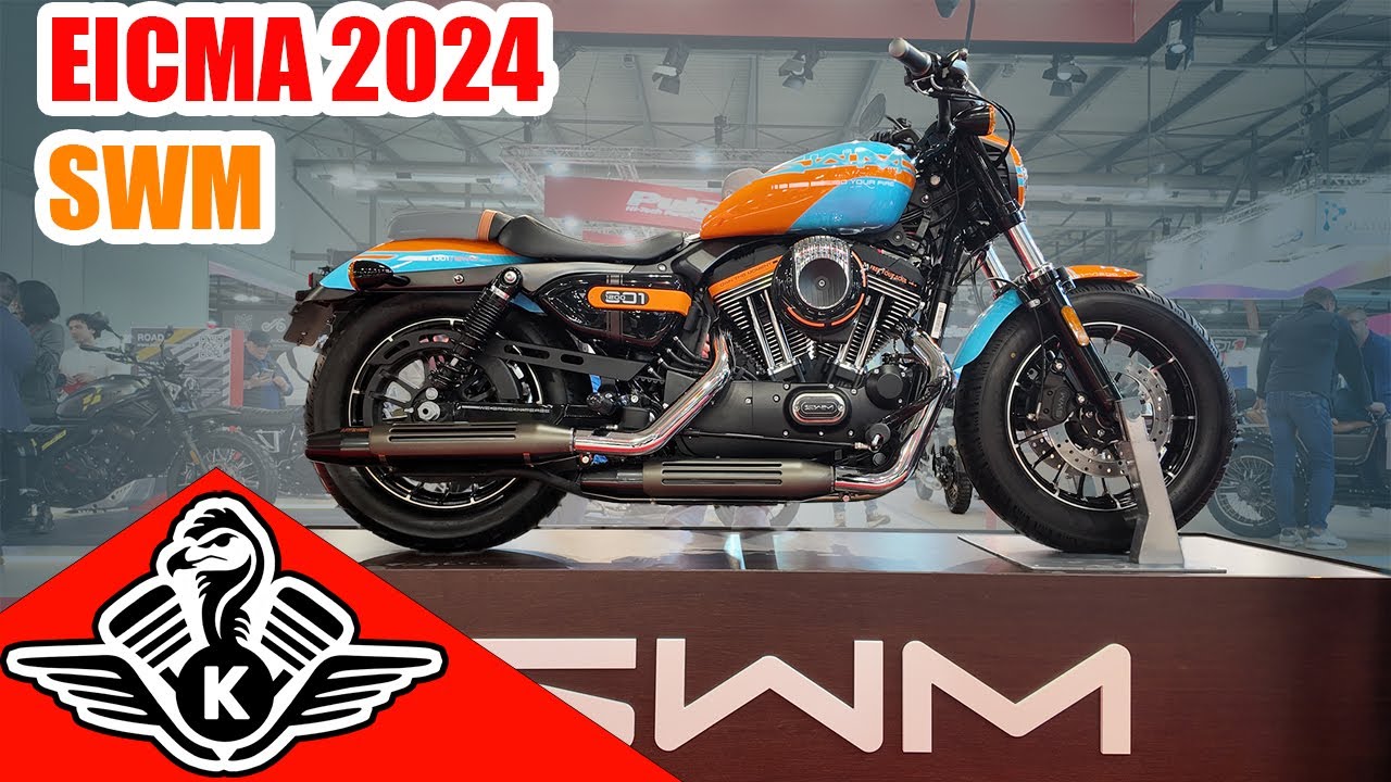 SWM en EICMA 2024 - Todas las motos de SWM Shineray