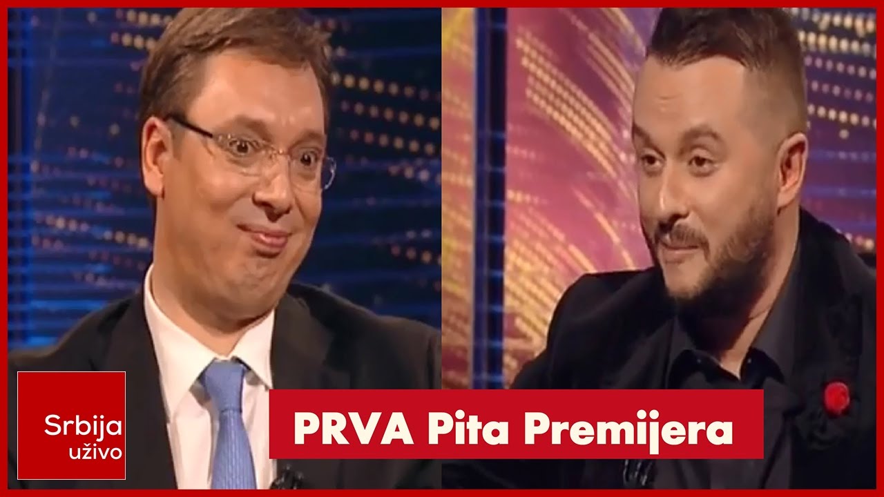 Aleksandar Vucic i Ivan Ivanovic - PRVA PITA PREMIJERA