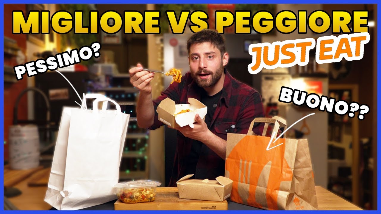 MIGLIORE vs PEGGIORE RISTORANTE su JUST EAT | PRATTQUELLO