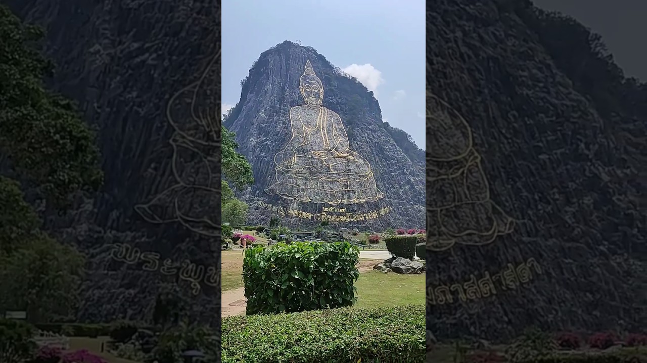 Buddha Mountain(Khao Chi Chan) in Ma Chom Thian, Pattaya, Thailand 